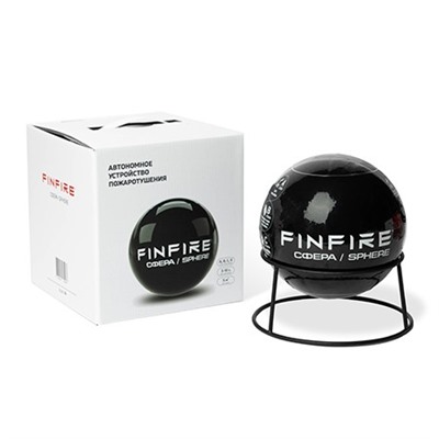 Автономная установка пожаротушения "Сфера" FINFIRE черная