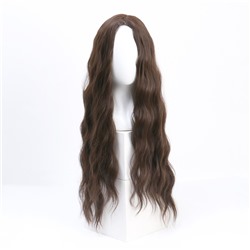 Парик искусственный, имитация кожи, 60 см, 160 г, русый