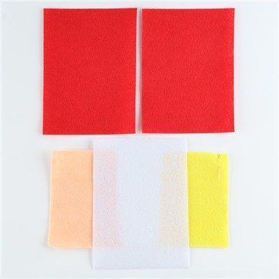 Игрушка из фетра своими руками на новый год «Красный гномик», набор для творчества