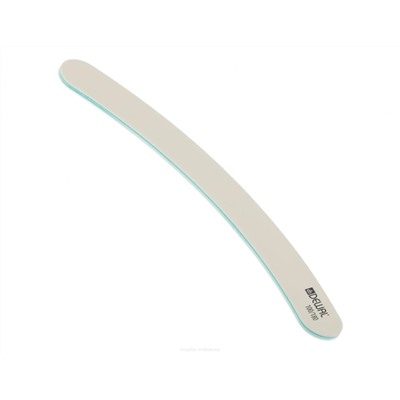 Dewal Пилка для ногтей профессиональная 9100644К, бумеранг, белый, 100/180 грит 1665