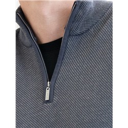 Джемпер жаккардовой вязки из пряжи двух оттенков