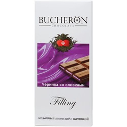 BUCHERON. Filling. Молочный (черника со сливками) 85 гр. карт.упаковка