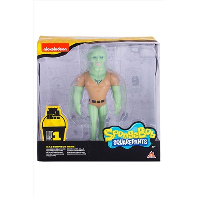 SpongeBob SquarePants игрушка пластиковая 20 см - Сквидвард красивый (мем коллекция) Игрушки разных брендов, 267572
