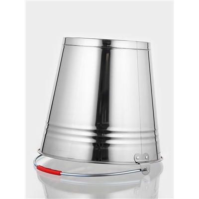 УЦЕНКА Ведро, 16 л, d=34 см, из нержавеющей стали AISI 201