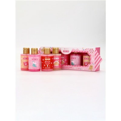 Гель для душа «Волшебство рядом», новогодний набор 4 шт., URAL LAB