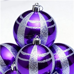 Набор шаров "Розовый опал" (6см) в пакете