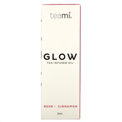 Teami, Glow, Tea Infused Facial Oil, Rose Cinnamon, 2 oz