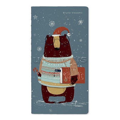 Блокнот-тетрадь 30 л. линейка "Smart bear"