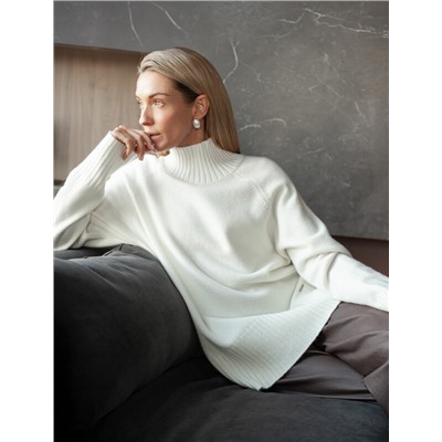 Джемпер из пряжи с кашемиром