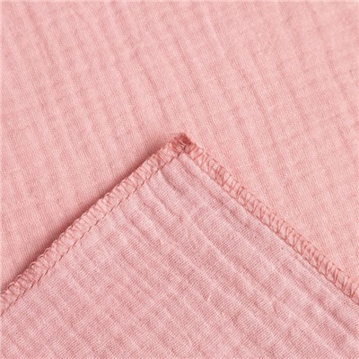 Пелёнка муслиновая Крошка Я «Rose» 135×100 см, двухслойная, 100% хлопок