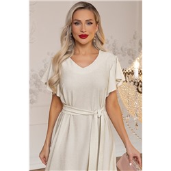 Платье вечернее Мелодия любви (крем-брюле) П14493-4М