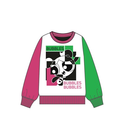 Толстовка трикотажная для девочек