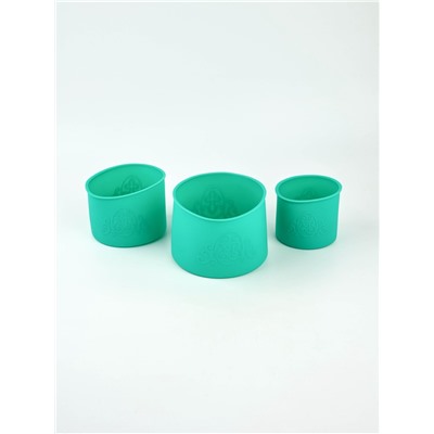 Силиконовая форма «ХВ» для кулича на Пасху, 3 шт.