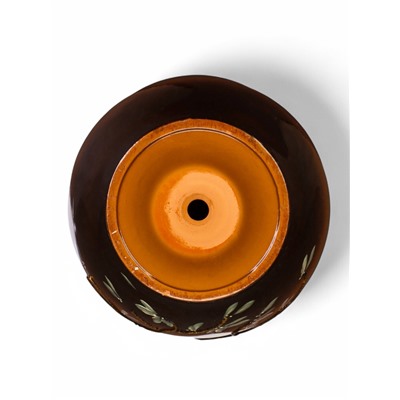 Горшок для цветов «Миндаль», керамика, с поддоном, набор 4 шт.: 400 мл, 1 л, 2.5 л, 5 л