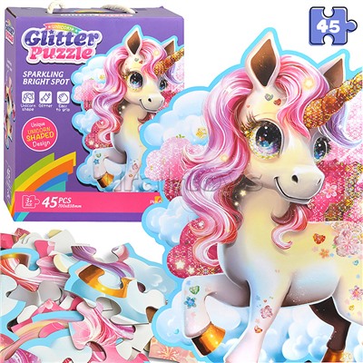 Пазл 45 "Волшебный единорог"