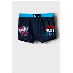 Плавки-шорты трикотажные для мальчиков, средней длины PLAYTODAY, 1239690