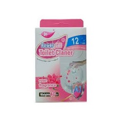 Гель освежитель-очиститель для унитаза в форме шприца, роза