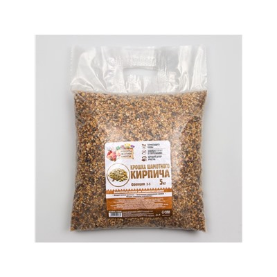 Крошка шамотного кирпича «Рецепты дедушки Никиты», фр 2-5, 5 кг