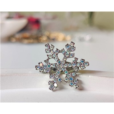 Брошь Снежинка