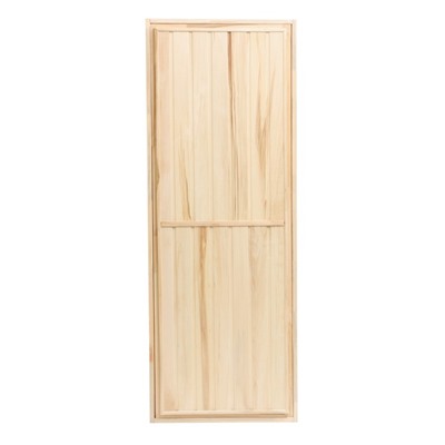 Дверь для бани и сауны «Эконом», 190×70 см, деревянная, «Добропаровъ»