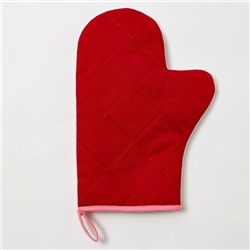 Варежка-прихватка Этель Caticorn 20×28 см, 100% хлопок, саржа, ватин 250 г/м²