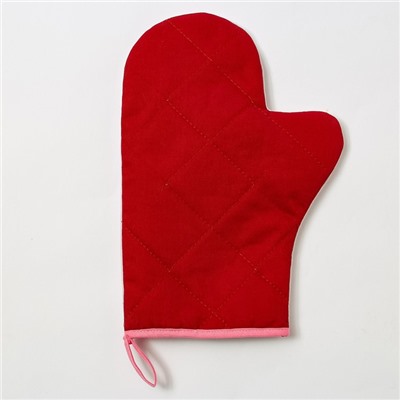 Варежка-прихватка Этель Caticorn 20×28 см, 100% хлопок, саржа, ватин 250 г/м²