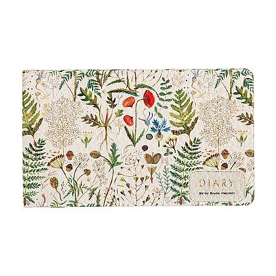 Еженедельник недатированный А6 160 стр. FLEX "FLORA.Луговые травы" 3-741/17 Bruno Visconti