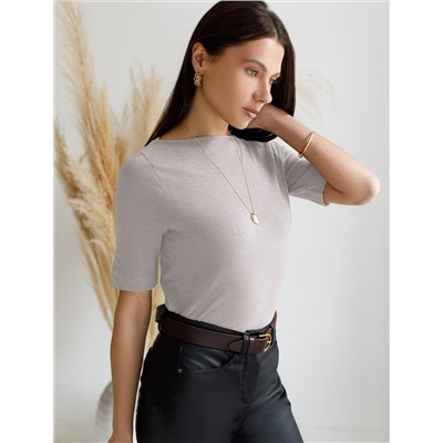 Джемпер  из премиального хлопка с эластаном