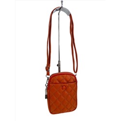 Женская сумка из искусственной кожи, цвет оранжевый