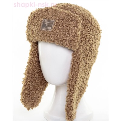 Руна модерн шеврон барашек королевский Ушанка женская (56-59)