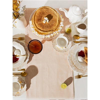 Дорожка Этель Magnifica 40×146 см, лён 100%, плотность 180 г/м²