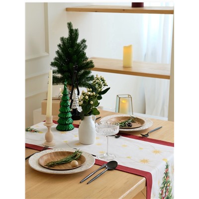 Дорожка новогодняя на стол «Этель» «Щелкунчик» 40×147 ± 5 см, 100% хл, саржа 190 г/м²
