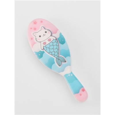 Расчёска - мини массажная, 4.5×13 см, МИКС