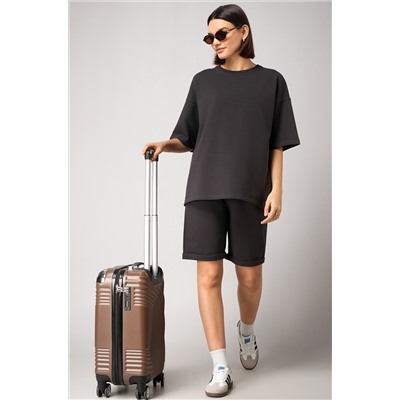 Женский костюм с шортами из футера двухнитки Happyfox