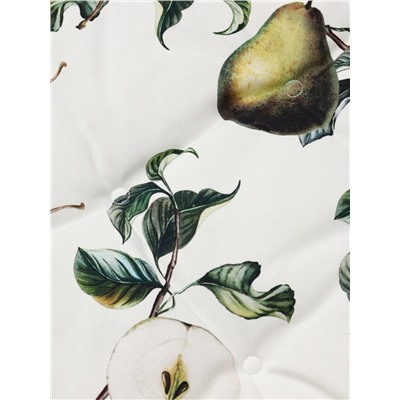 Подушка на стул «Этель. Груши», 42×42 см, белая