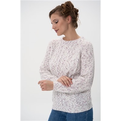 Свитер Кэт (бордовый/рябь)