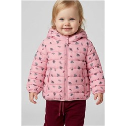 Куртка детская текстильная с полиуретановым покрытием для девочек PLAYTODAY, 1240062