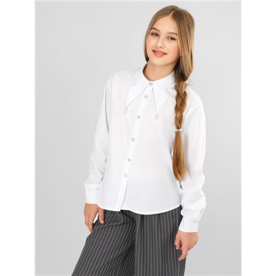 Блузка для девочки Соль&Перец SP3722 (Белый)