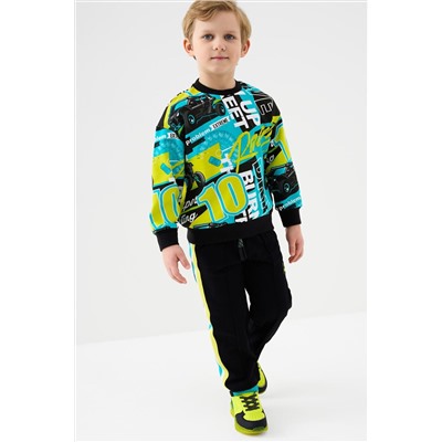 Комплект трикотажный для мальчиков: толстовка, брюки PLAYTODAY, 1239625