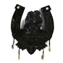 Ключница настенная «Счастья в дом», 10.4×12.1 см