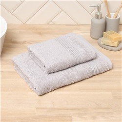 Полотенце махровое Love Life «Пассат», 70×140 см, хлопок 100%, серое