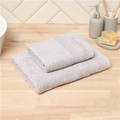 Полотенце махровое Love Life «Пассат», 70×140 см, хлопок 100%, серое