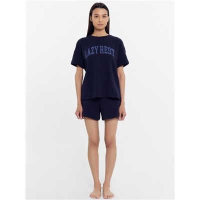 КОМПЛЕКТ ЖЕНСКИЙ (ФУТБОЛКА, ШОРТЫ) 592538