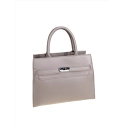 Женская сумка из искусственной кожи, цвет серо-бежевый