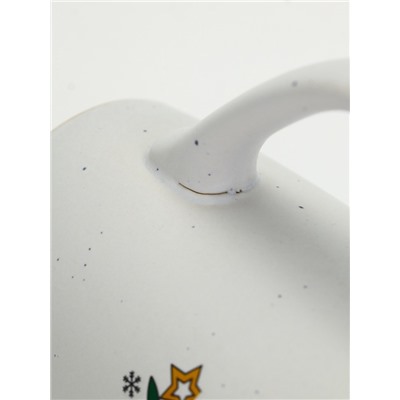 УЦЕНКА Кружка керамическая новогодняя «Чудеса там, где в них верят», 530 мл, МИКС