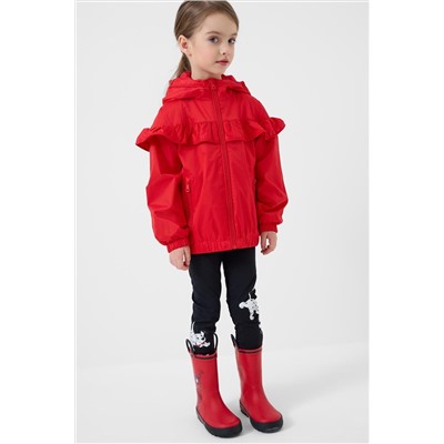Куртка текстильная с полиуретановым покрытием для девочек (ветровка) PLAYTODAY, 1243048