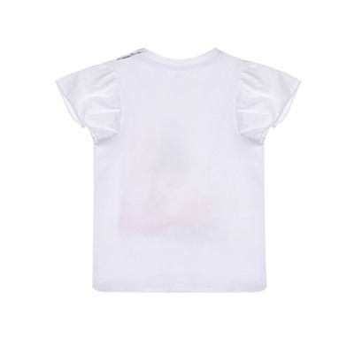 Фуфайка детская трикотажная для девочек (футболка)