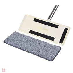 VETTA Набор для уборки: швабра, ведро с механизмом отжима, 2 насадки