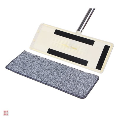 VETTA Набор для уборки: швабра, ведро с механизмом отжима, 2 насадки