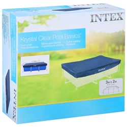 Тент на прямоугольный каркасный бассейн 300×201 см, 28038 INTEX